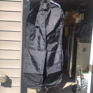 Black garment bag